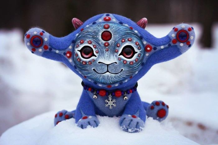 Mystical Creatures That Bring Light, Peace And Happiness By Ukrainian Artist