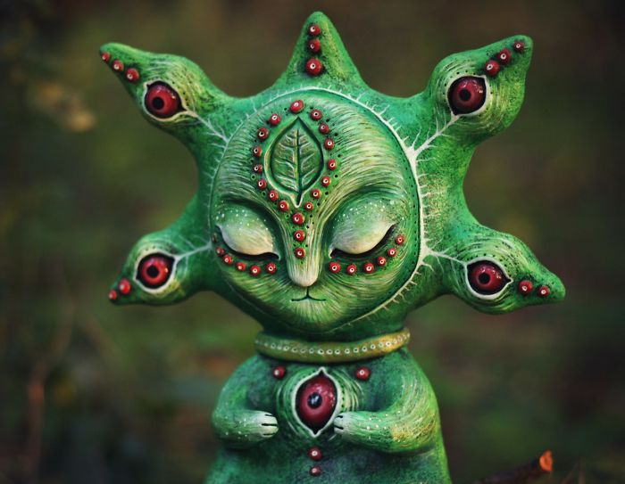 Mystical Creatures That Bring Light, Peace And Happiness By Ukrainian Artist