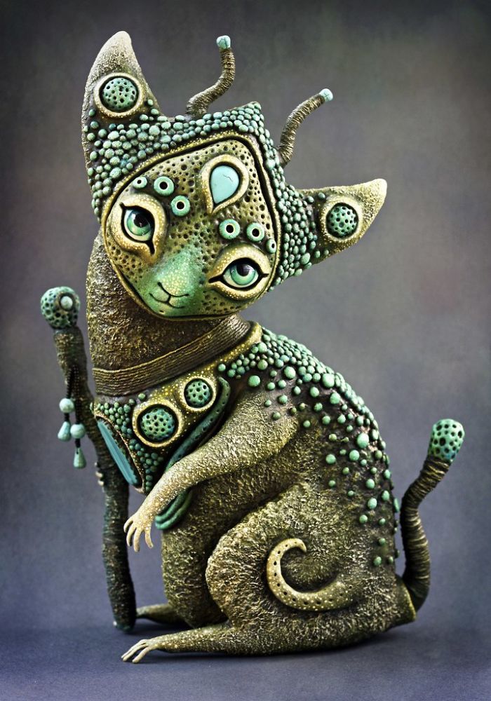 Mystical Creatures That Bring Light, Peace And Happiness By Ukrainian Artist