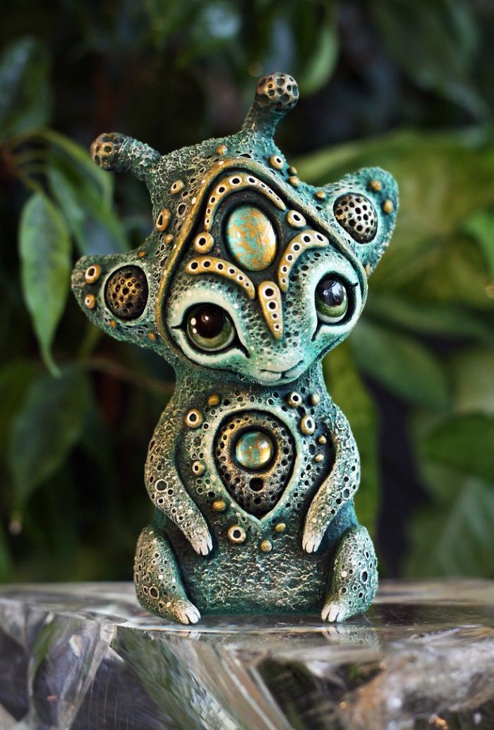 Mystical Creatures That Bring Light, Peace And Happiness By Ukrainian Artist