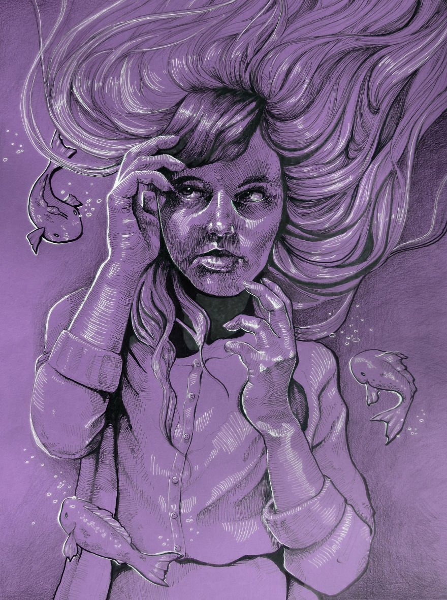 I Portrayed My Best Friend’s Emotions By Drawing Them I Portrayed My Best Friend’s Emotions By Drawing Them