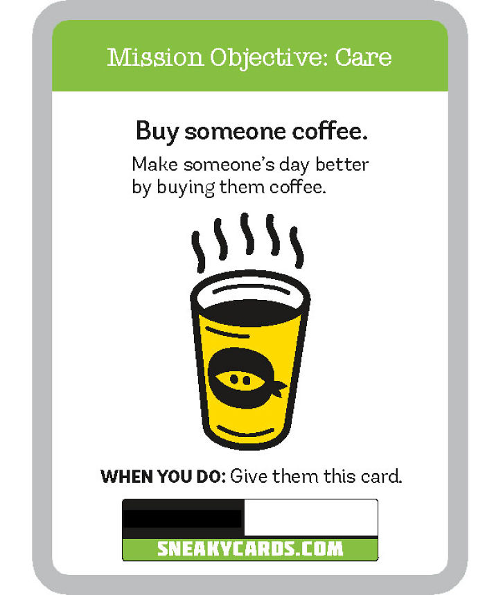 38 Sneaky Cards To Make Strangers’ Day Better 38 Sneaky Cards To Make Strangers’ Day Better