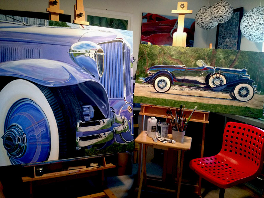 I Followed My Dreams And Started Painter’s Career In My 40’s I Followed My Dreams And Started Painter’s Career In My 40’s