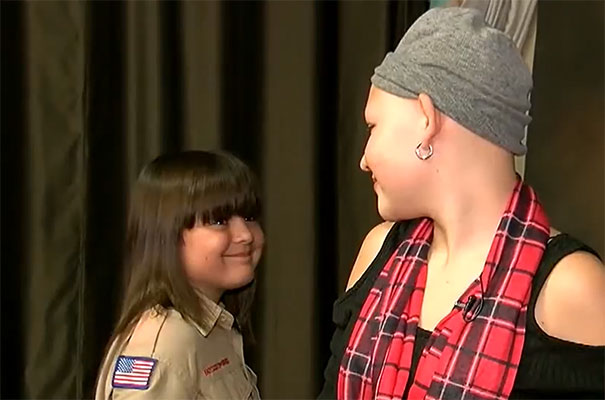 10-Year-Old Boy Grows Hair For 2 Years To Make Wig For Friend With Alopecia 10-Year-Old Boy Grows Hair For 2 Years To Make Wig For Friend With Alopecia