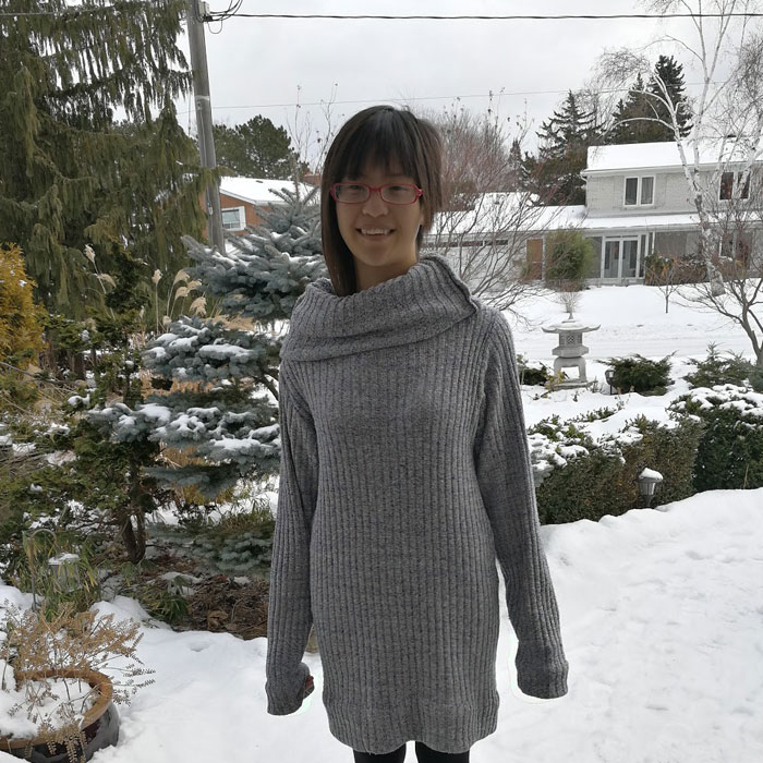 “Leave Me Alone Sweater” By Ruth Grace “Leave Me Alone Sweater” By Ruth Grace