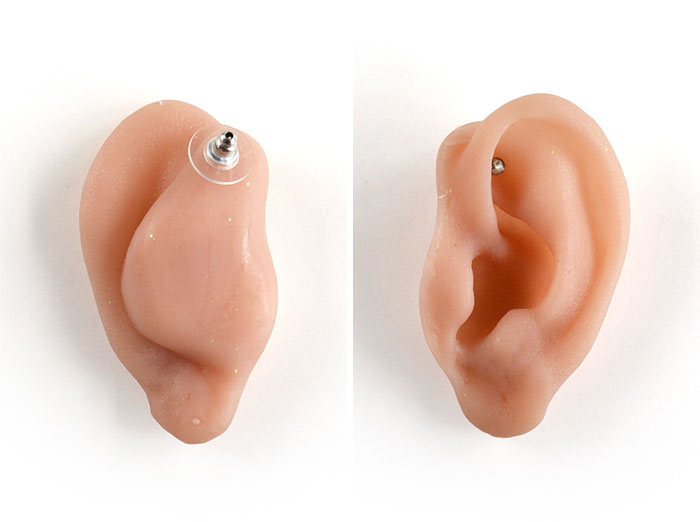 These Earrings Look Like Human Ears, And If You Think They’re Creepy – Wait Till You See The Ring These Earrings Look Like Human Ears, And If You Think They’re Creepy – Wait Till You See The Ring