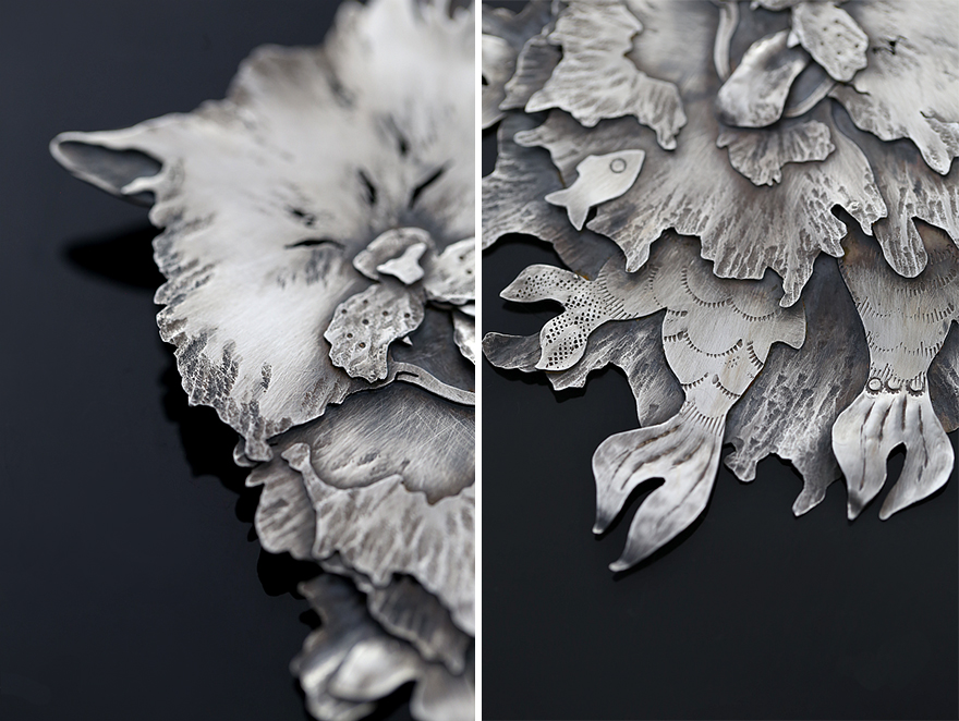 I Turn My Detailed Sketches Into Silver Animal Jewelry I Turn My Detailed Sketches Into Silver Animal Jewelry