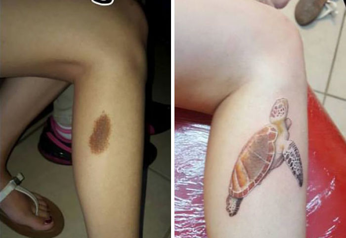 35 Genius Birthmark Cover-Up Tattoos 35 Genius Birthmark Cover-Up Tattoos