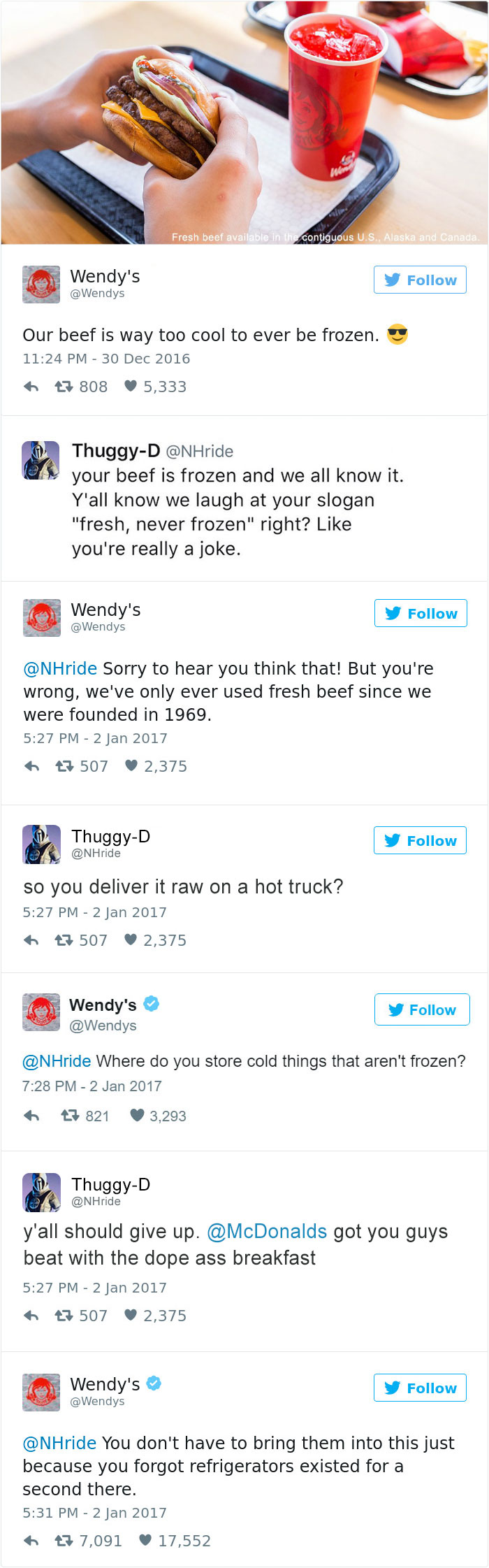 Wendy&#8217;s Is Roasting People On Twitter, And It&#8217;s Just Too Funny