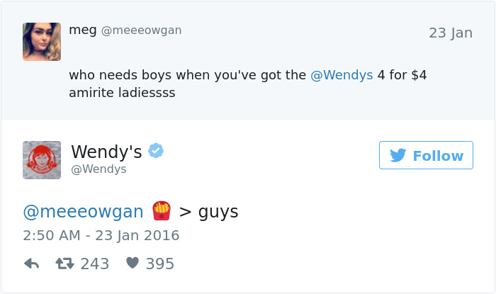 Wendy&#8217;s Is Roasting People On Twitter, And It&#8217;s Just Too Funny