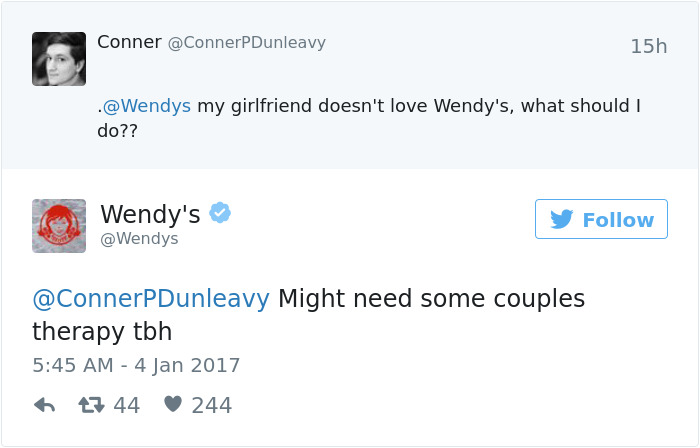 Wendy&#8217;s Is Roasting People On Twitter, And It&#8217;s Just Too Funny
