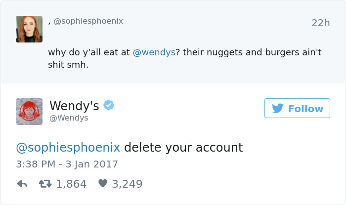 Wendy&#8217;s Is Roasting People On Twitter, And It&#8217;s Just Too Funny