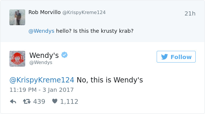 Wendy&#8217;s Is Roasting People On Twitter, And It&#8217;s Just Too Funny