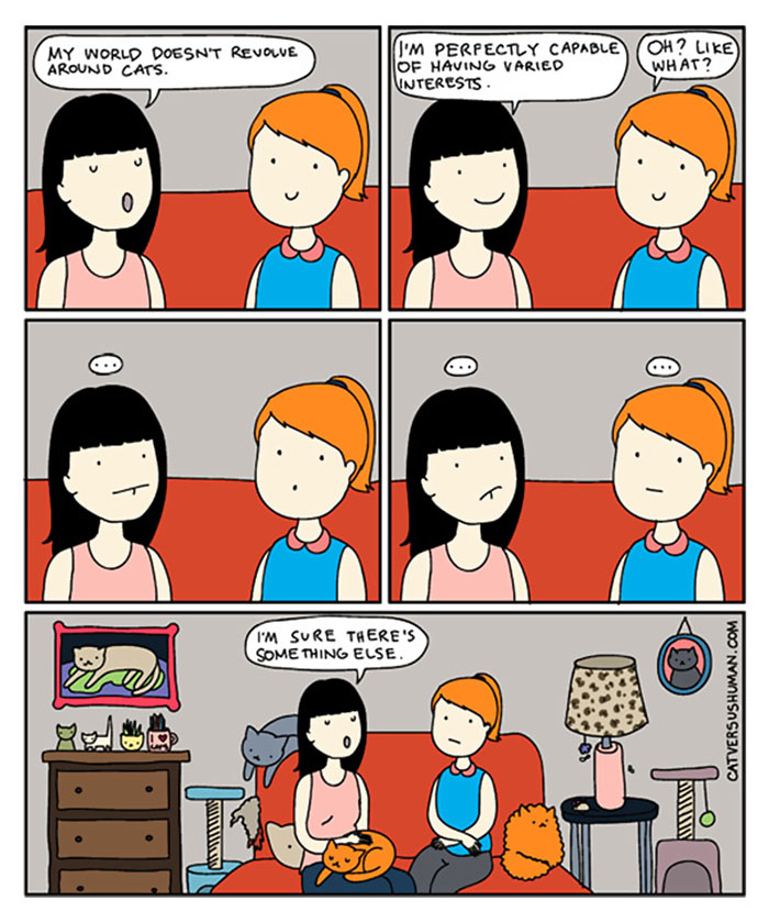 187 Hilarious Comics That Reveal The Reality Of Living With Cats