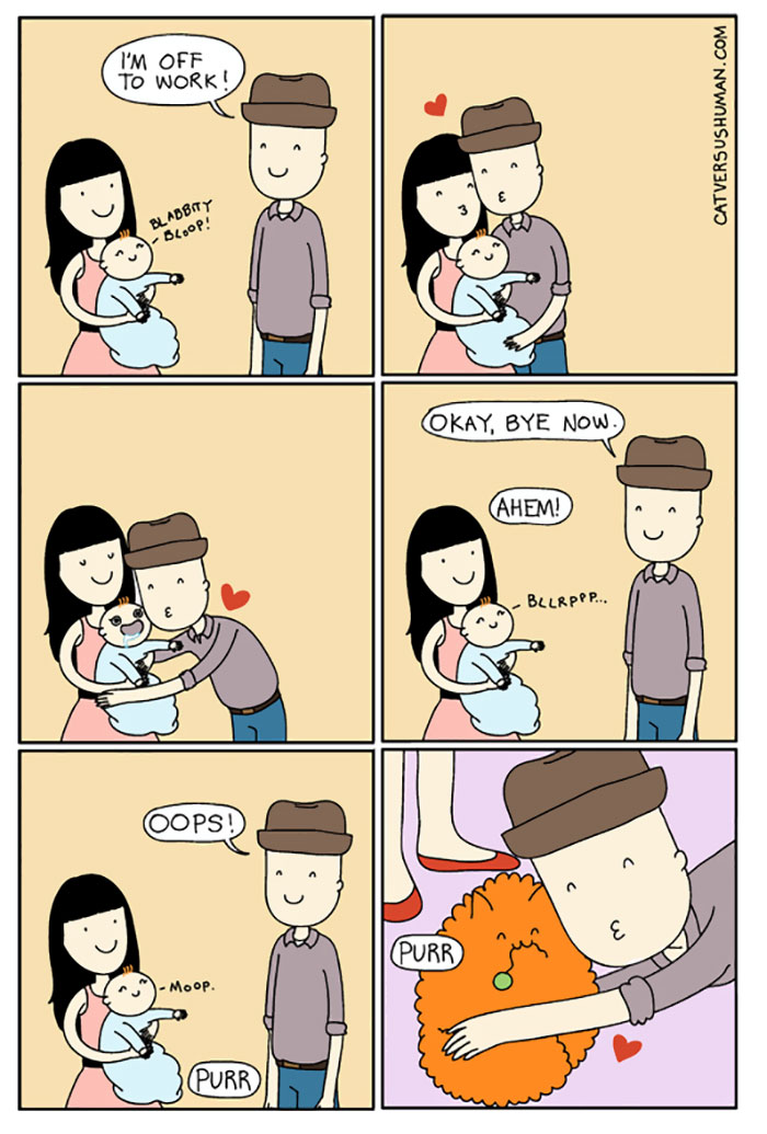 187 Hilarious Comics That Reveal The Reality Of Living With Cats