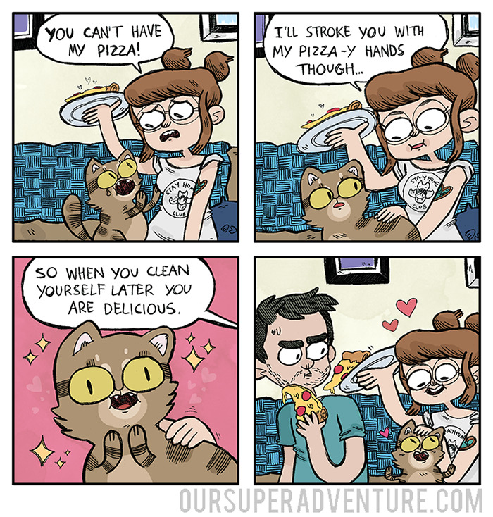 187 Hilarious Comics That Reveal The Reality Of Living With Cats