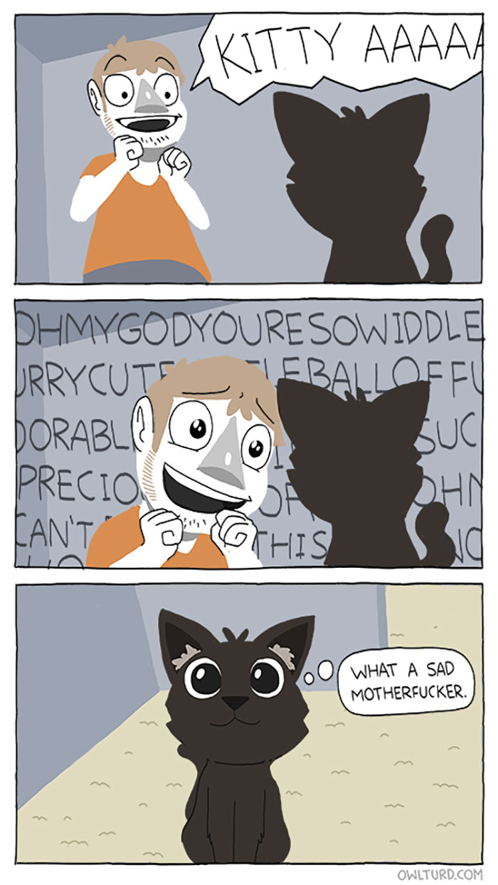 187 Hilarious Comics That Reveal The Reality Of Living With Cats