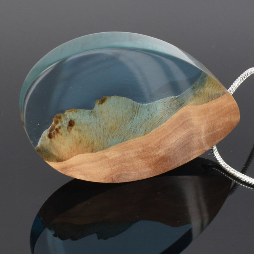 I Make Pendants That Allow You To Carry A Bit Of Nature’s Beauty With You