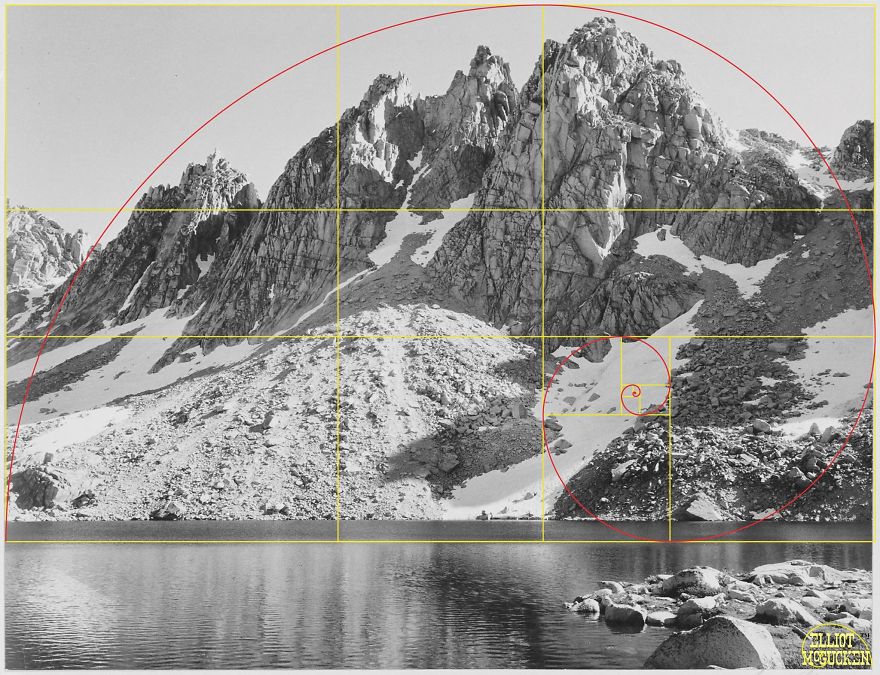 What Happens When You Draw The Golden Ratio On Ansel Adams&#8217; Photos