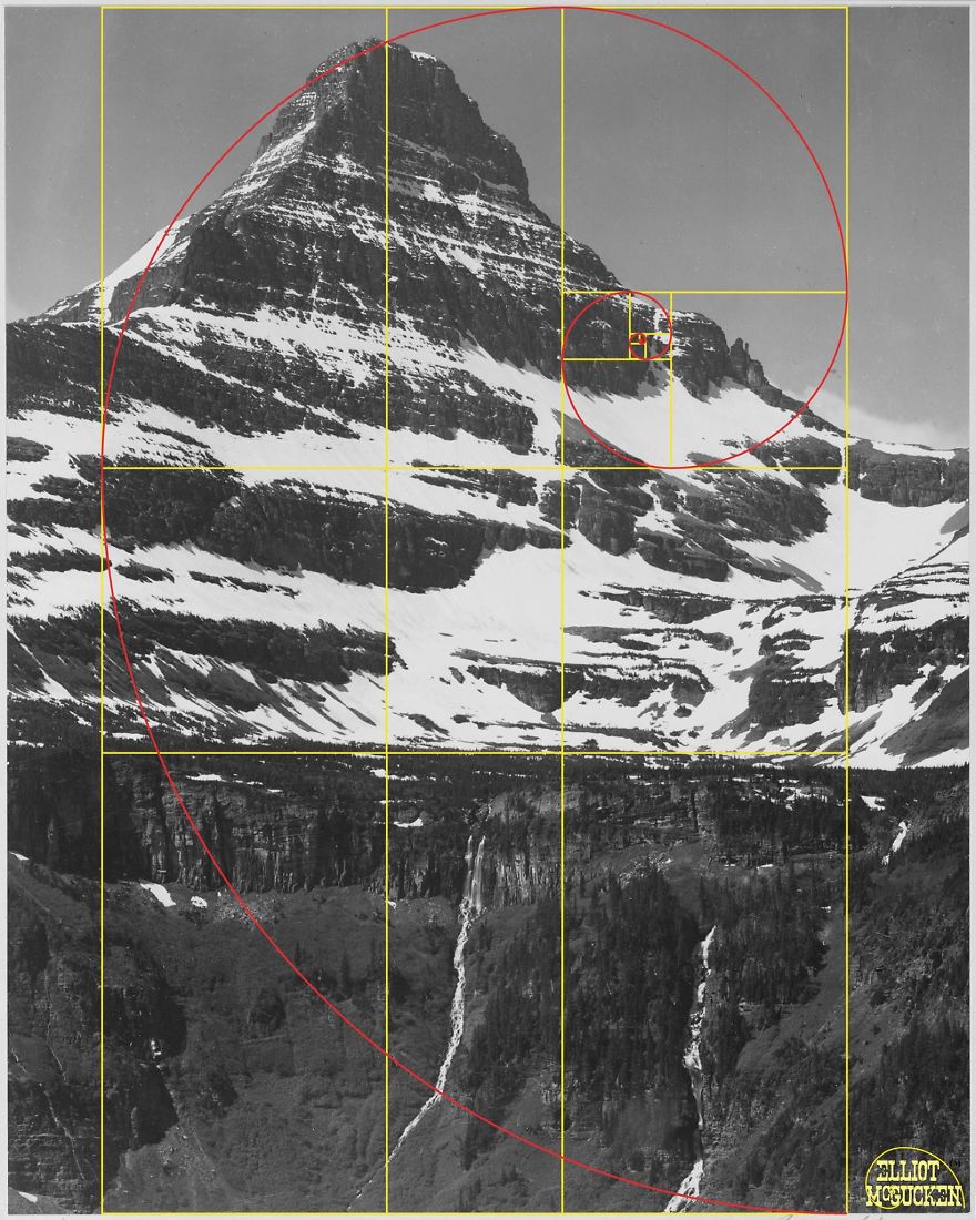 What Happens When You Draw The Golden Ratio On Ansel Adams&#8217; Photos