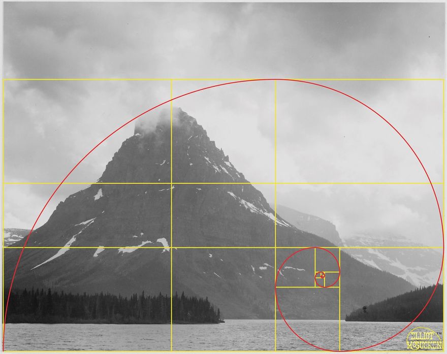 What Happens When You Draw The Golden Ratio On Ansel Adams&#8217; Photos