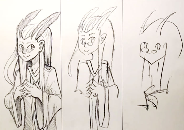 Speed Drawing Challenge Asks Artists To Sketch In 10 Mins, 1 Min, And 10 Secs