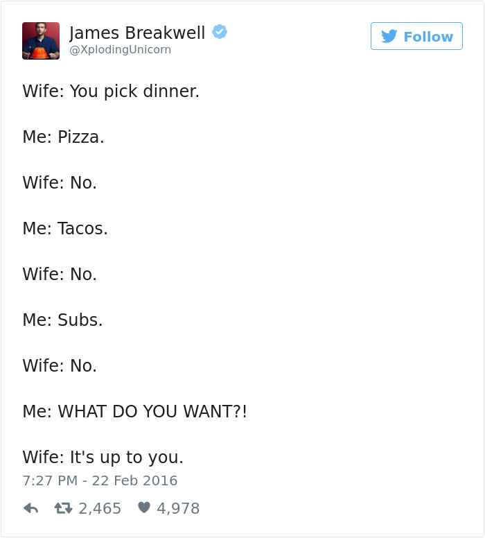 177 Of The Funniest Marriage Tweets Of The Year 177 Of The Funniest Marriage Tweets Of The Year