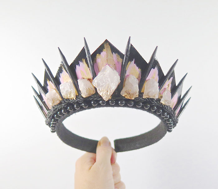 Handmade Crystal-Studded Crowns Are An Actual Thing Handmade Crystal-Studded Crowns Are An Actual Thing