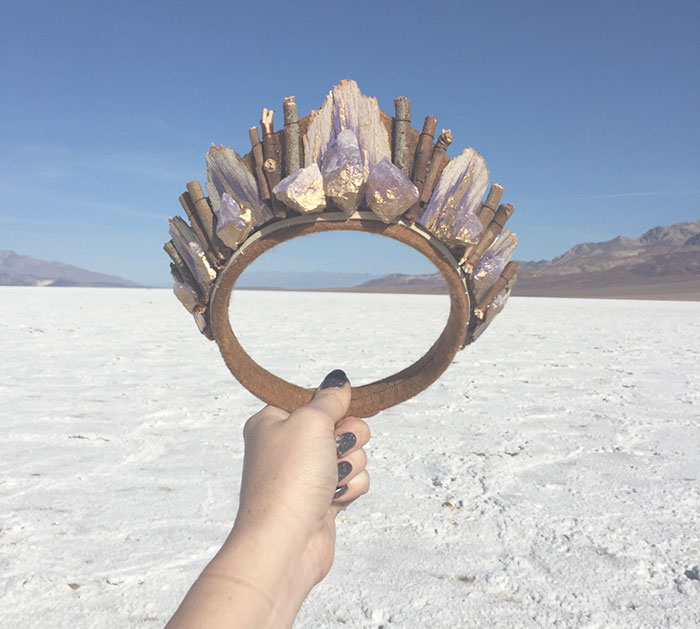 Handmade Crystal-Studded Crowns Are An Actual Thing Handmade Crystal-Studded Crowns Are An Actual Thing