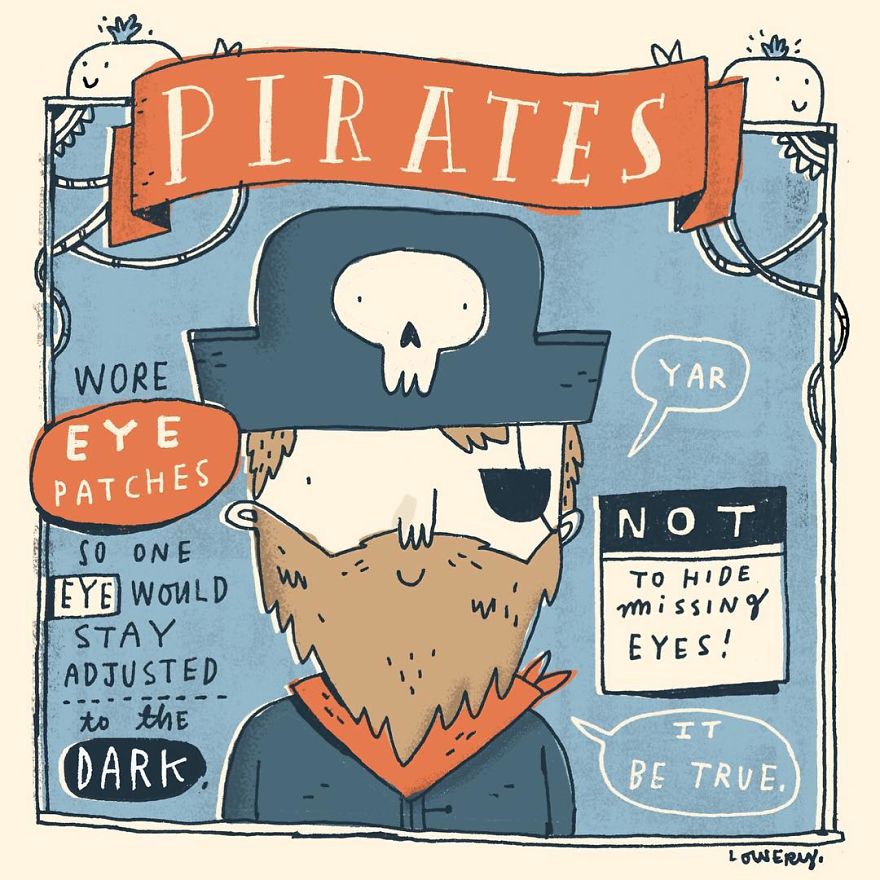 Every Morning I Illustrate Random Fun Facts Every Morning I Illustrate Random Fun Facts