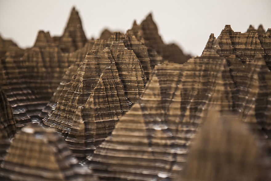 I Made A Sculpture Of The Elk Mountains In Colorado I Made A Sculpture Of The Elk Mountains In Colorado