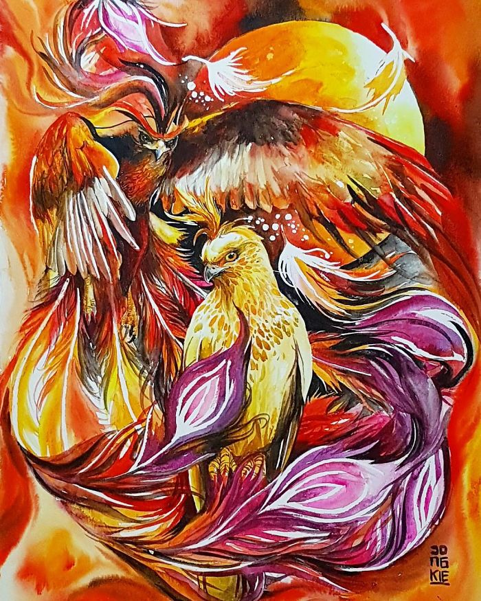 I Create Animal Spirits Through Watercolor I Create Animal Spirits Through Watercolor