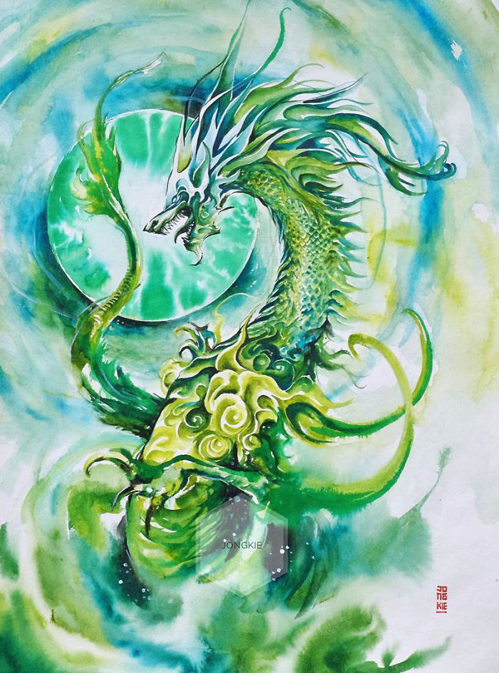 I Create Animal Spirits Through Watercolor I Create Animal Spirits Through Watercolor