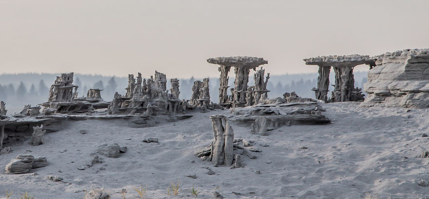 These Cities Of Otherworldly Towers Are Actually Sand Tufas