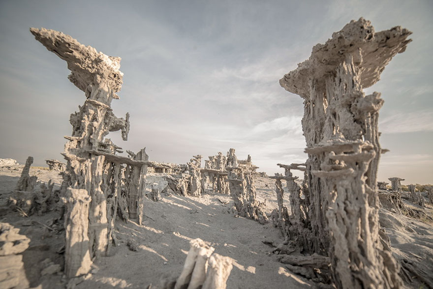 These Cities Of Otherworldly Towers Are Actually Sand Tufas