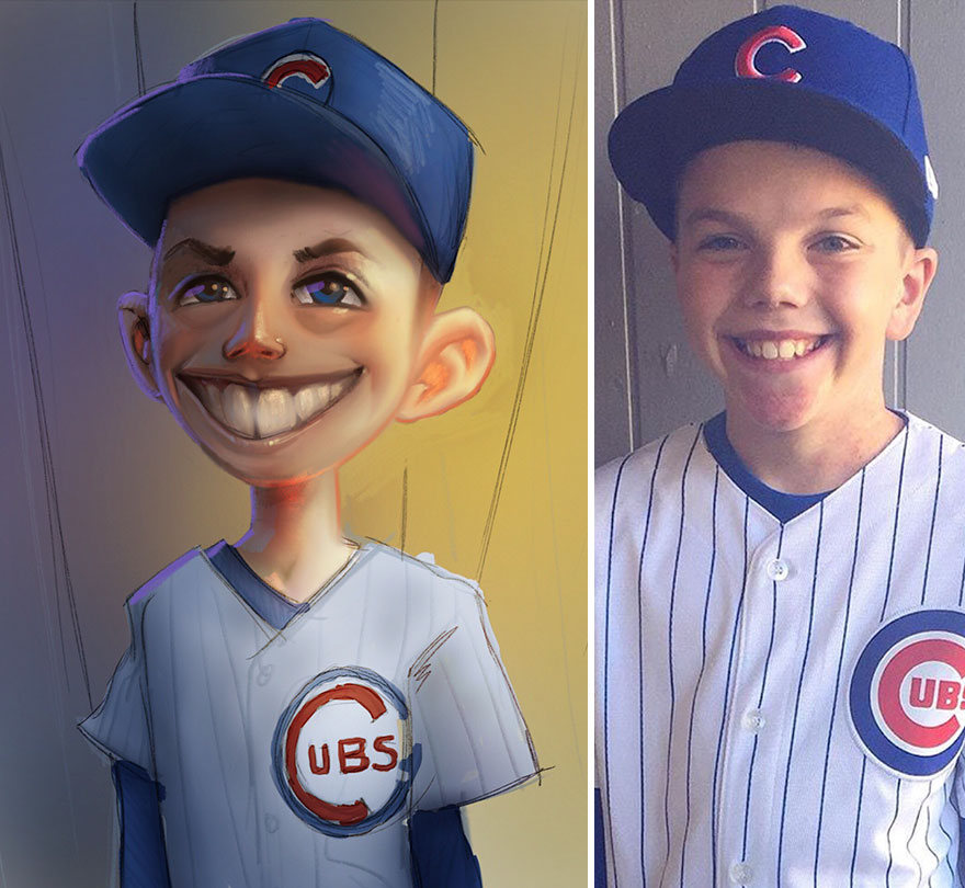 I Painted Some Of My Followers For Christmas I Painted Some Of My Followers For Christmas