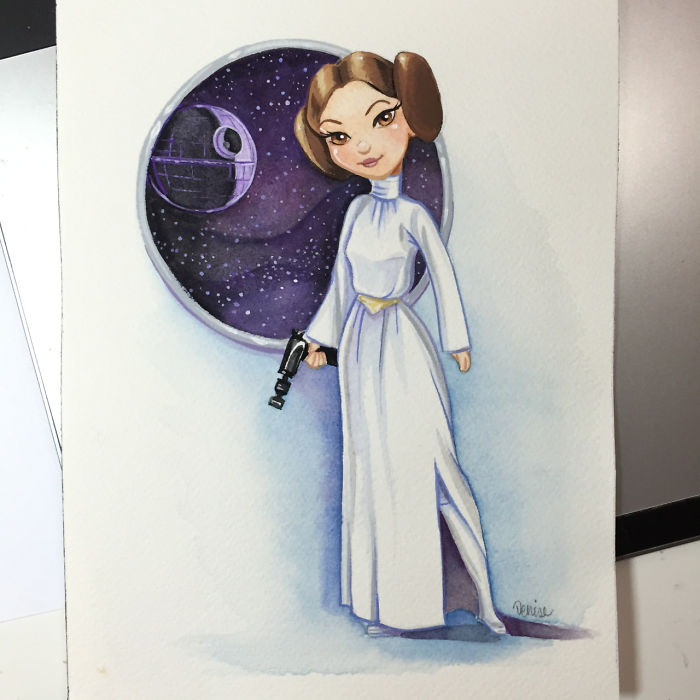 290 Touching Tributes To Late Carrie Fisher By Artists Around The World 290 Touching Tributes To Late Carrie Fisher By Artists Around The World