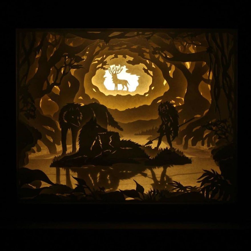 I Capture Dreams Using Paper And Light