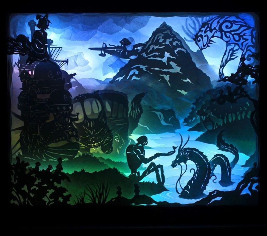 I Capture Dreams Using Paper And Light