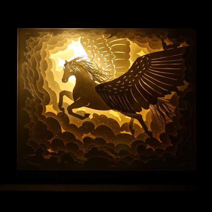 I Capture Dreams Using Paper And Light