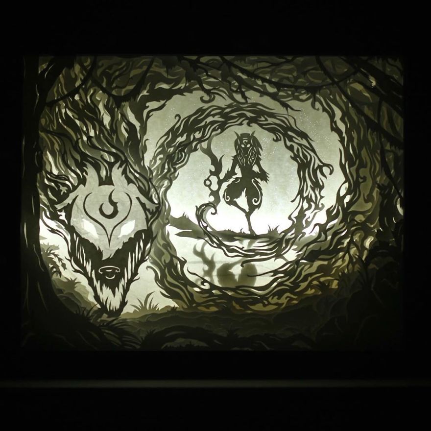 I Capture Dreams Using Paper And Light