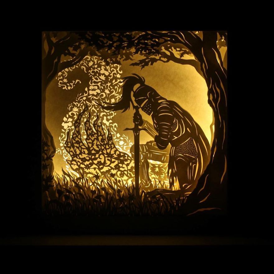 I Capture Dreams Using Paper And Light