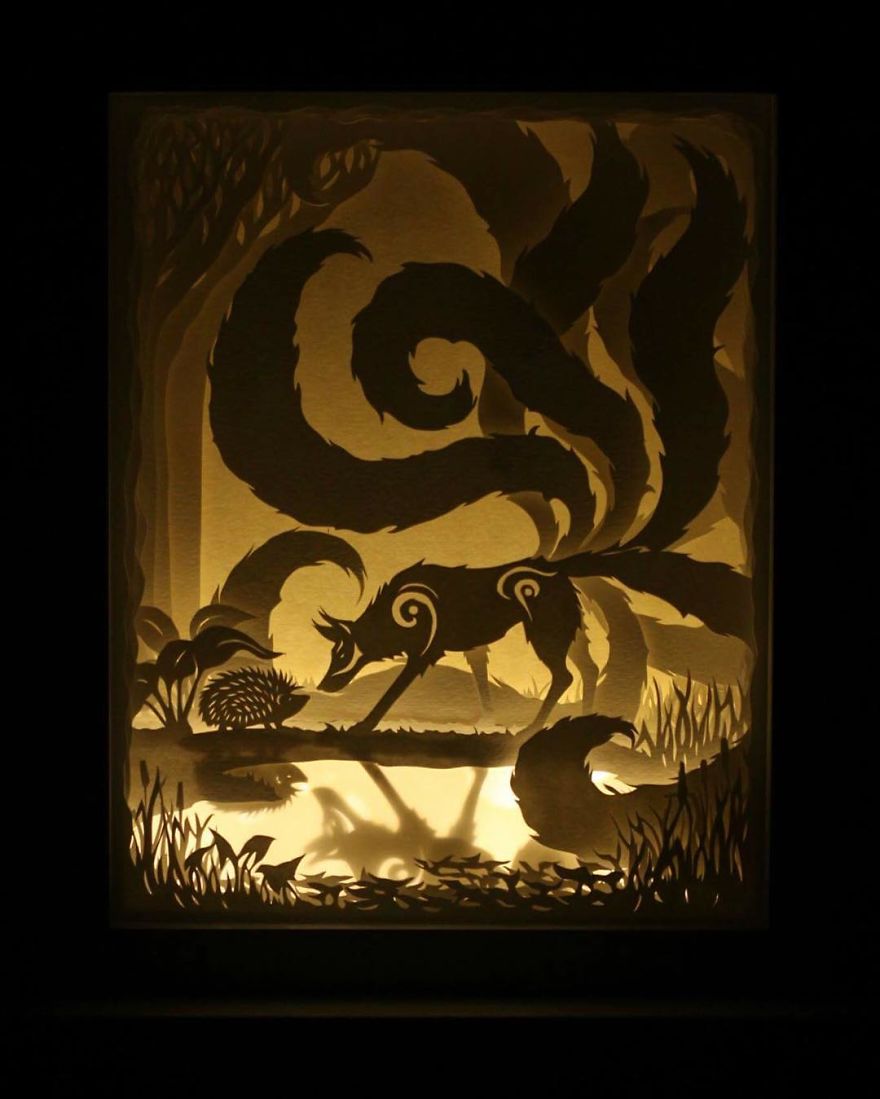 I Capture Dreams Using Paper And Light