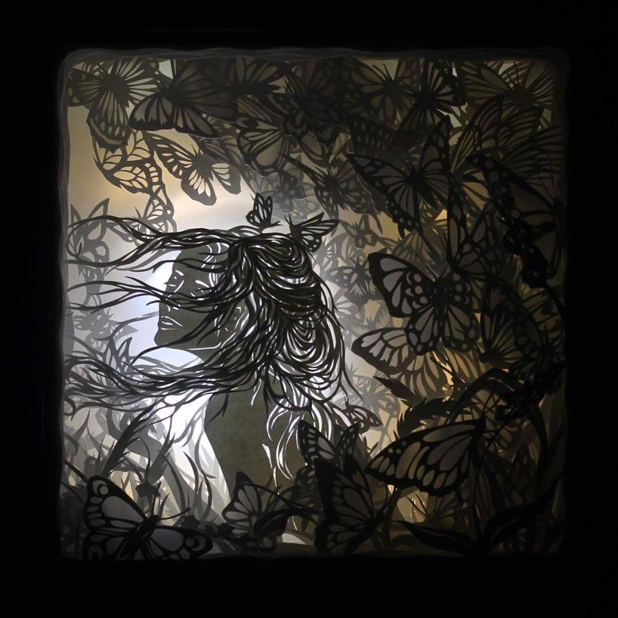 I Capture Dreams Using Paper And Light