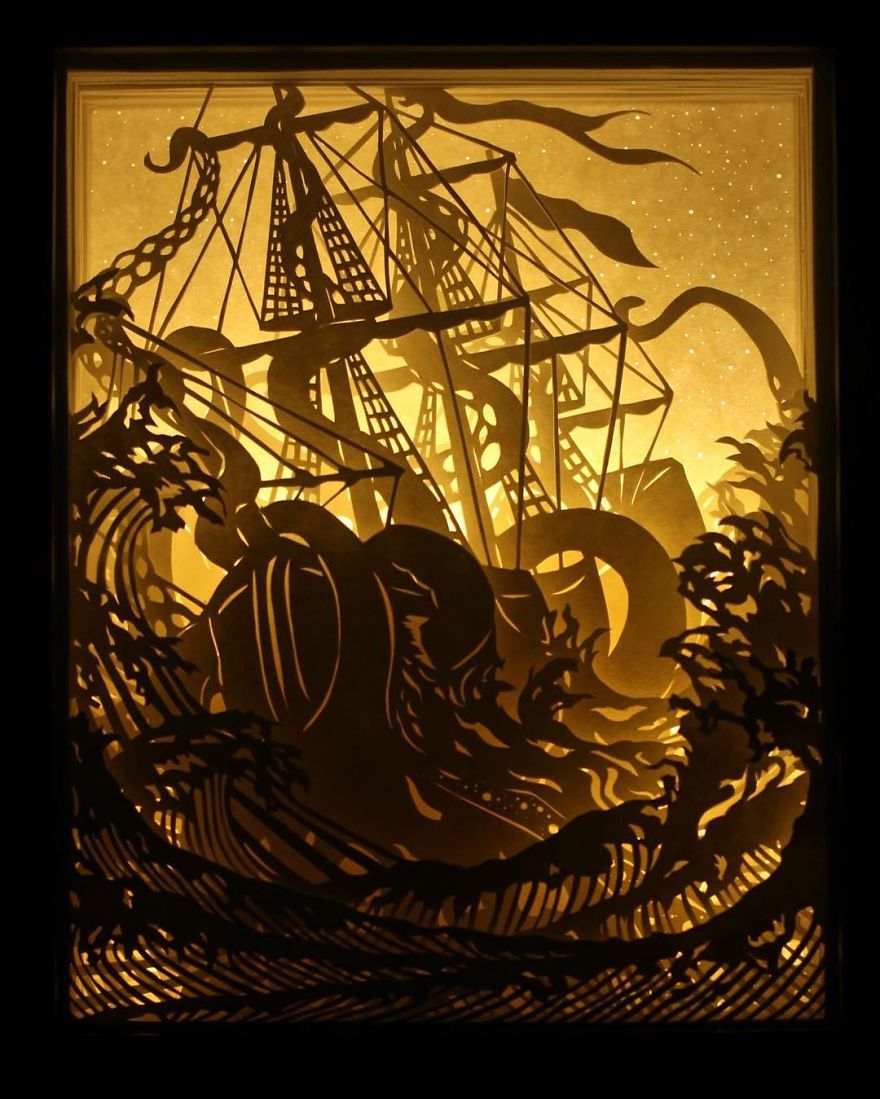 I Capture Dreams Using Paper And Light