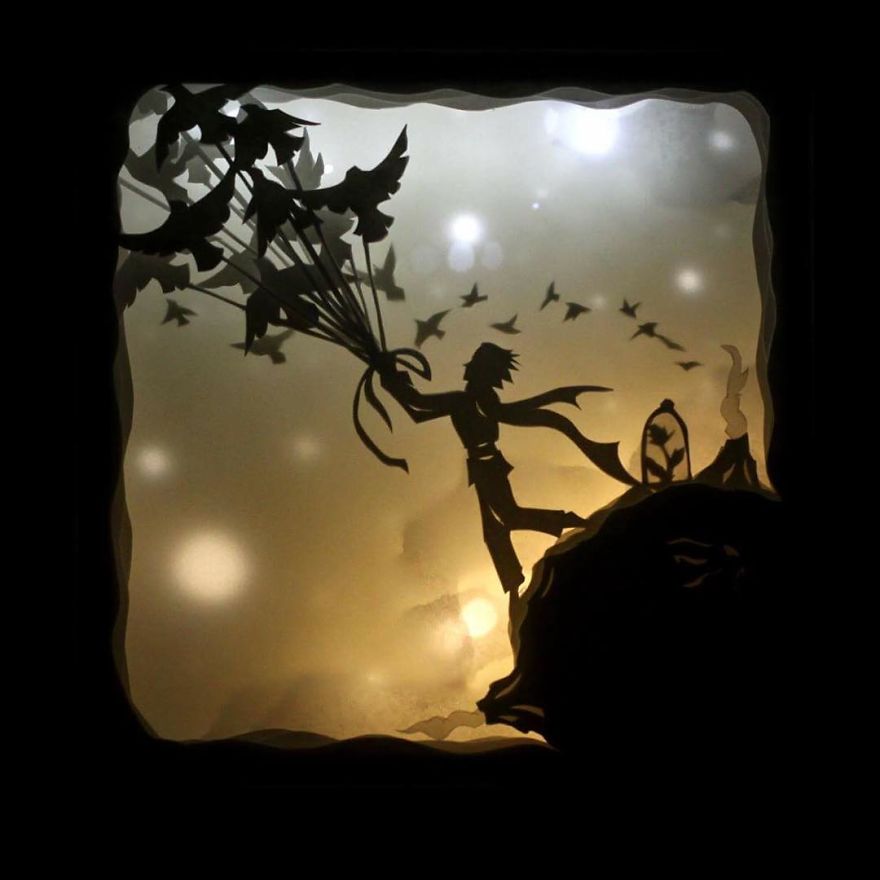 I Capture Dreams Using Paper And Light