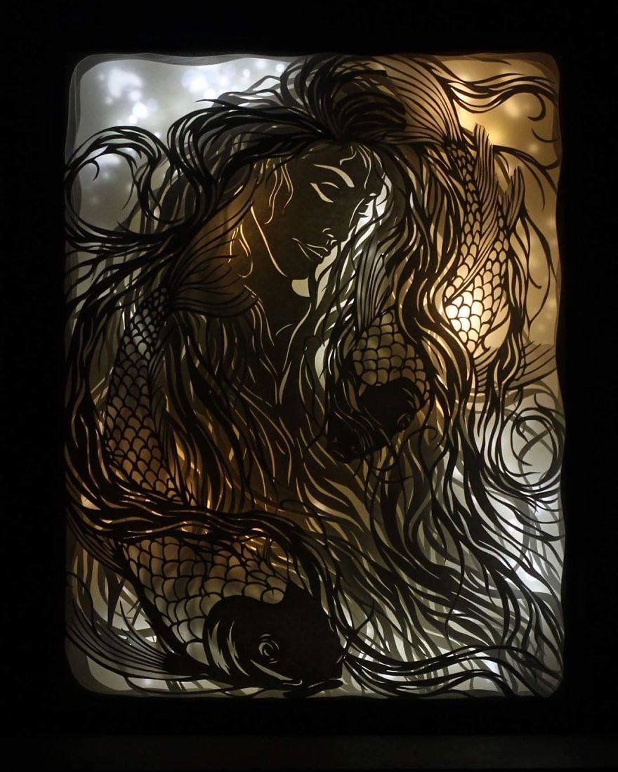 I Capture Dreams Using Paper And Light