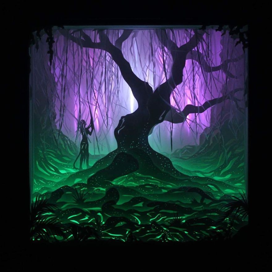 I Capture Dreams Using Paper And Light