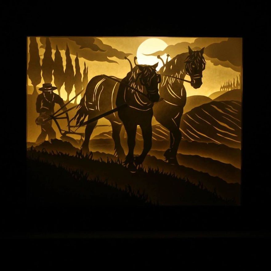 I Capture Dreams Using Paper And Light