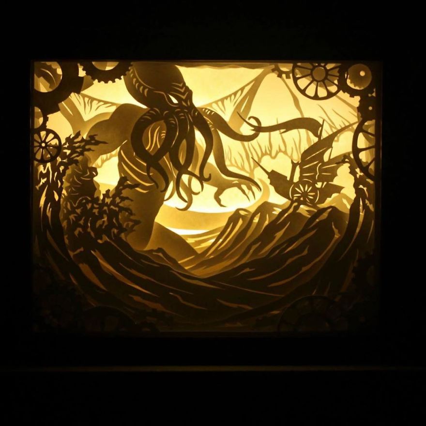 I Capture Dreams Using Paper And Light